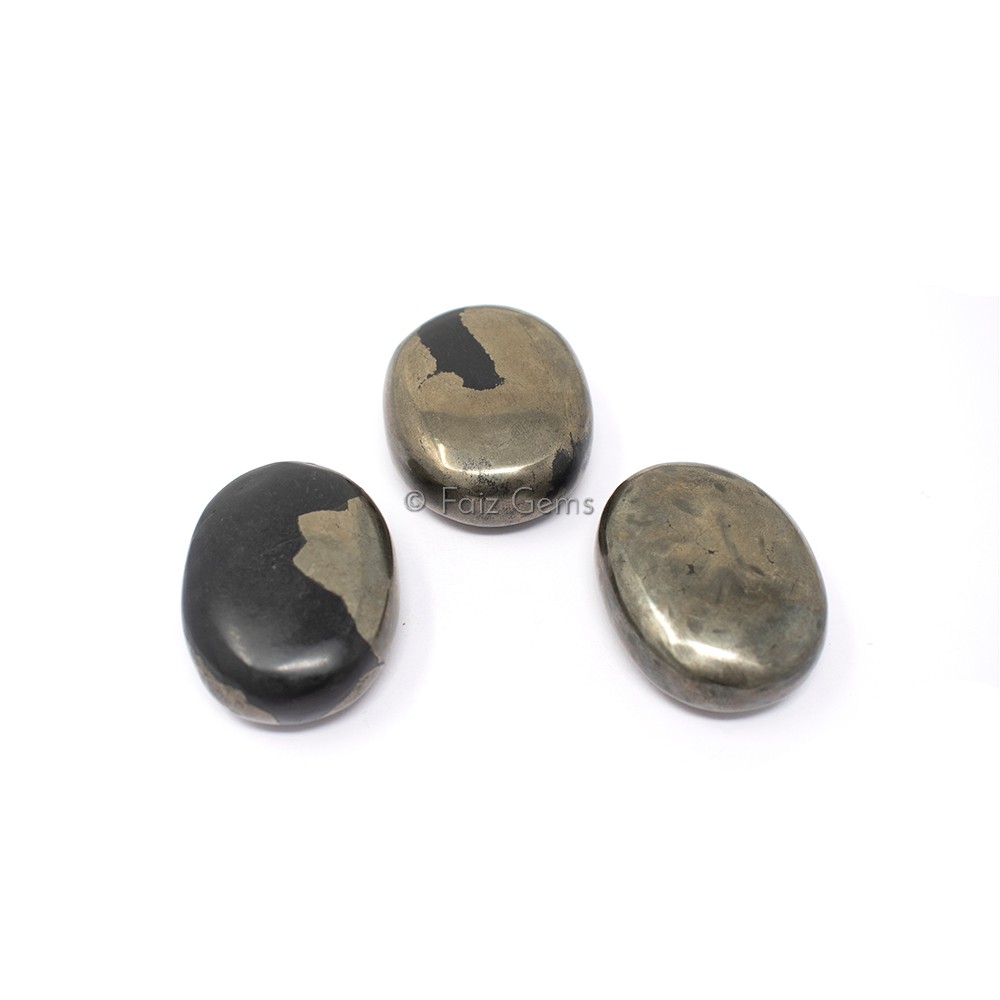 Pyrite Palm Stones