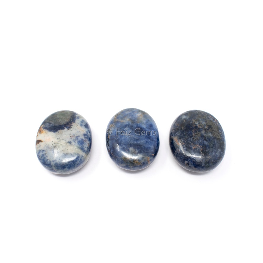 Sodalite Palm Stones