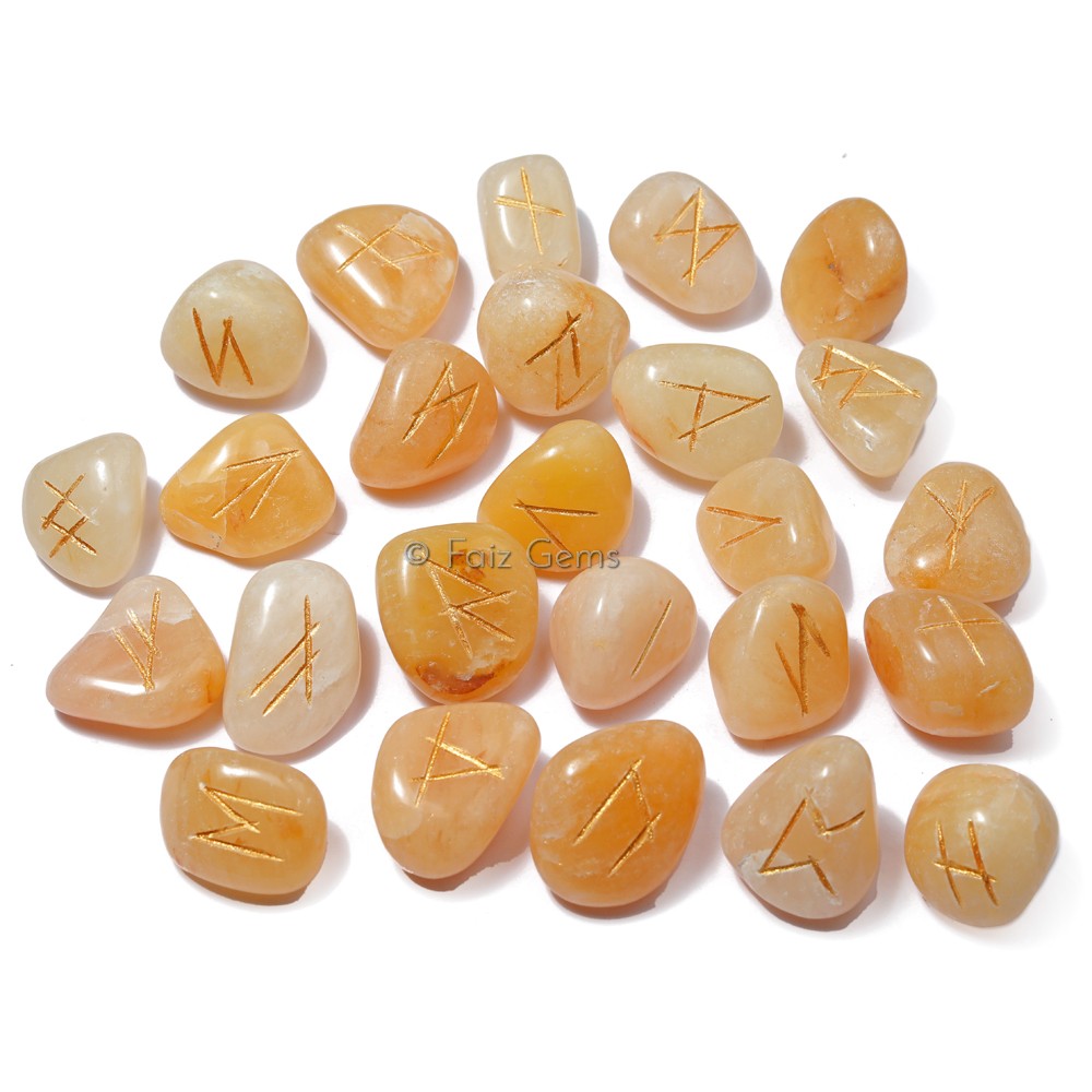 Yellow Aveturine Rune Set