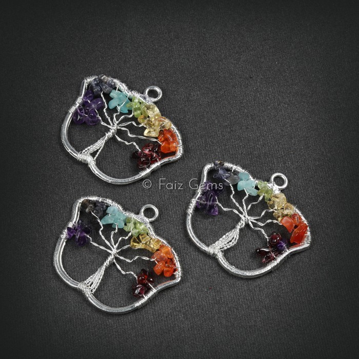 Butterfly Shape Tree of Life Pendants